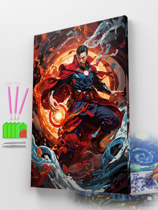 Master of Mystic Flame Diamond Painting Kit