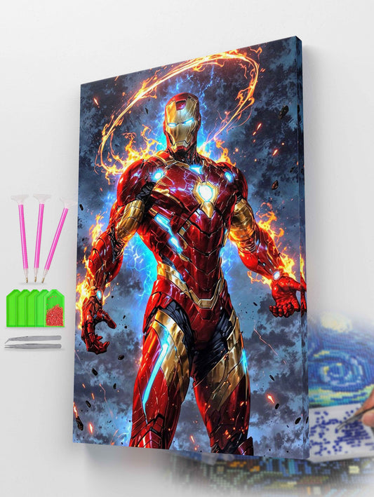 Iron Deity Diamond Painting Kit
