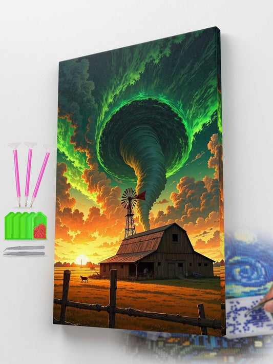 Twilight Tornado Diamond Painting Kit