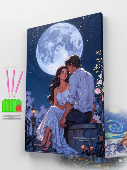 Moonlight Romance Diamond Painting Kit