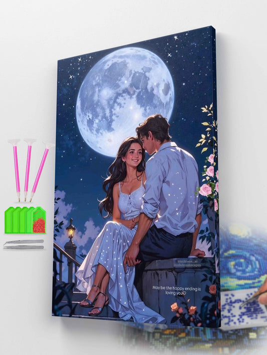 Moonlight Romance Diamond Painting Kit