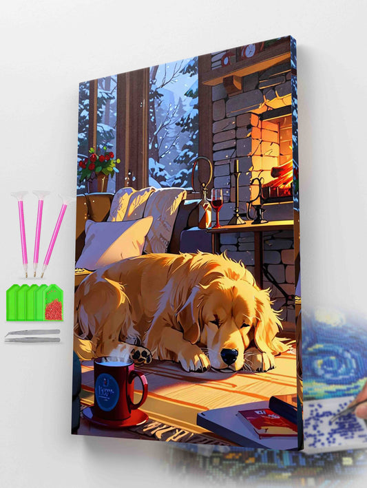 Golden Dreams Diamond Painting Kit