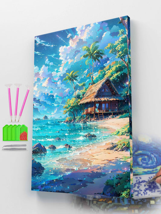 Whispering Waves Diamond Painting Kit