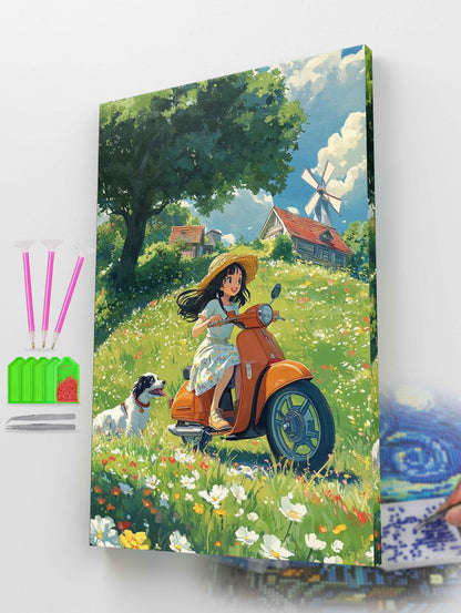 Wheels of Wonder Diamond Painting Kit