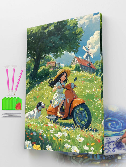 Wheels of Wonder Diamond Painting Kit