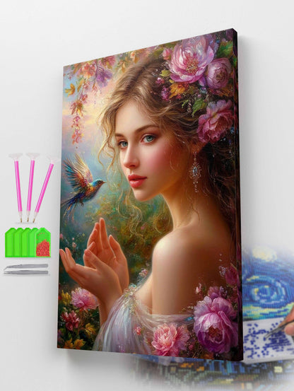 Elysian Bloom Diamond Painting Kit