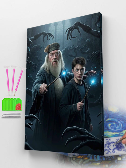 Two Against the Dark Harry Potter Diamond Painting Kit
