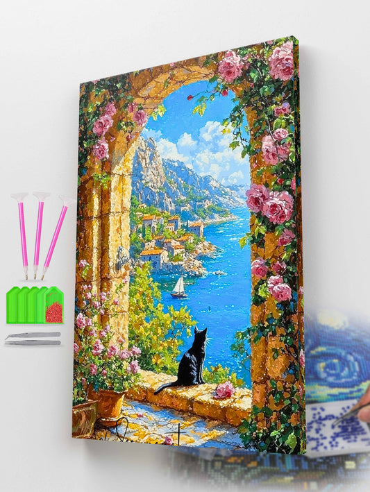 Mediterranean Daydream Diamond Painting Kit