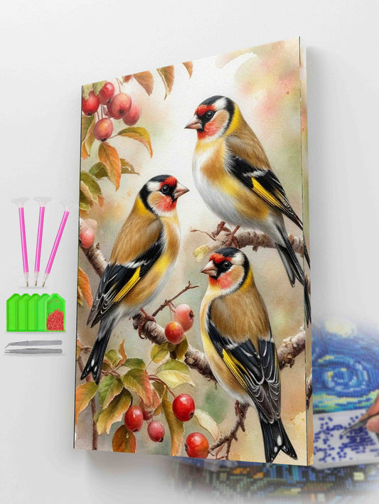 Goldfinch Bird Painting Diamond Painting Kit