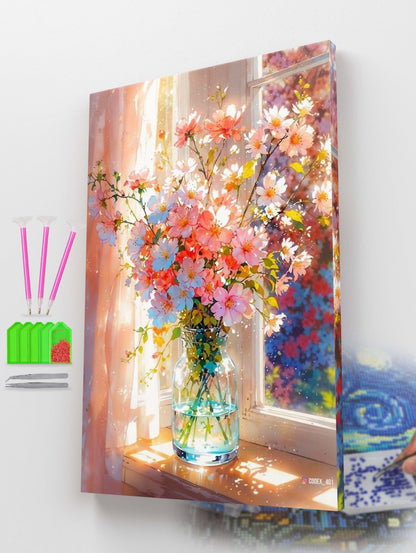 The Quiet Bloom Diamond Painting Kit