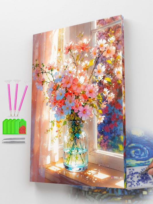 The Quiet Bloom Diamond Painting Kit
