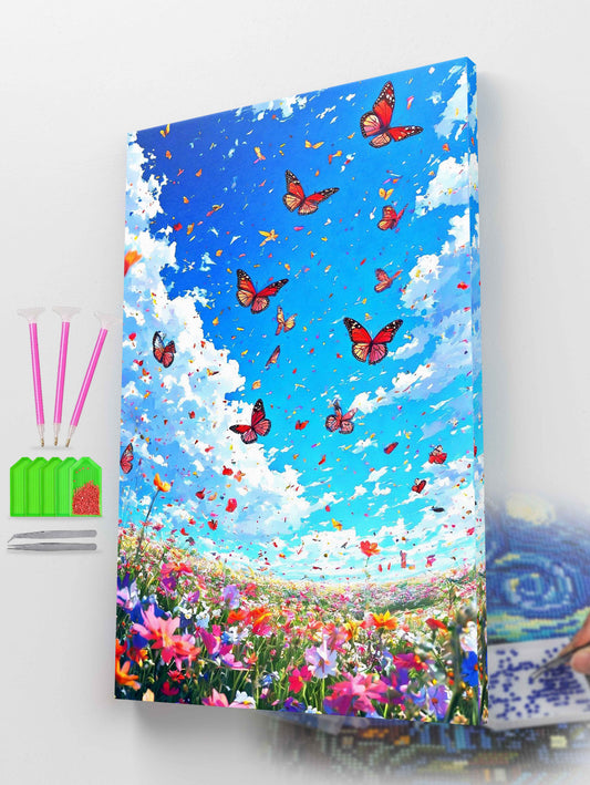 Butterfly Dreamscape Diamond Painting Kit