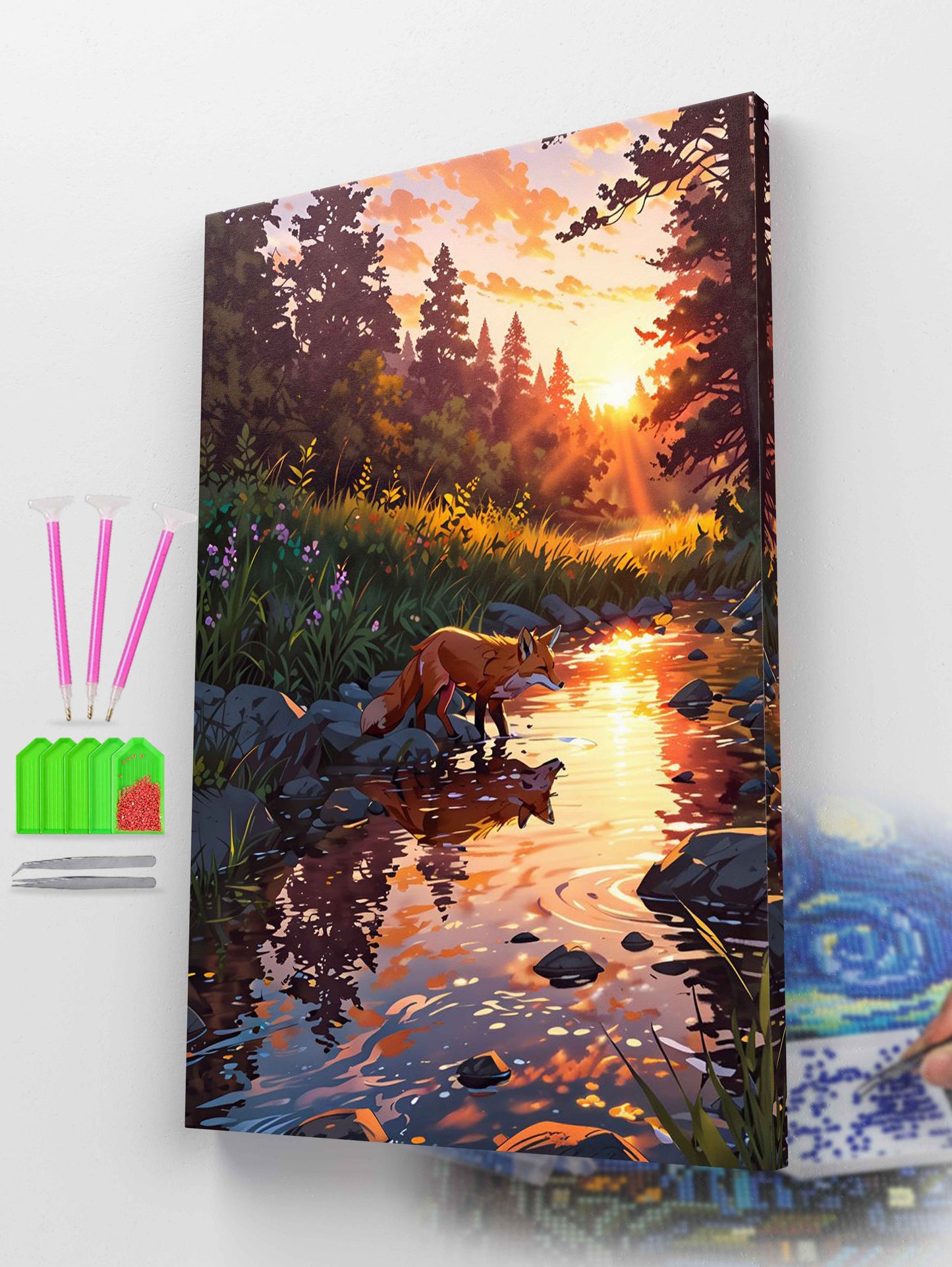 Nature’s Mirror Diamond Painting Kit