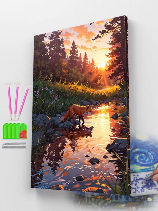 Nature’s Mirror Diamond Painting Kit
