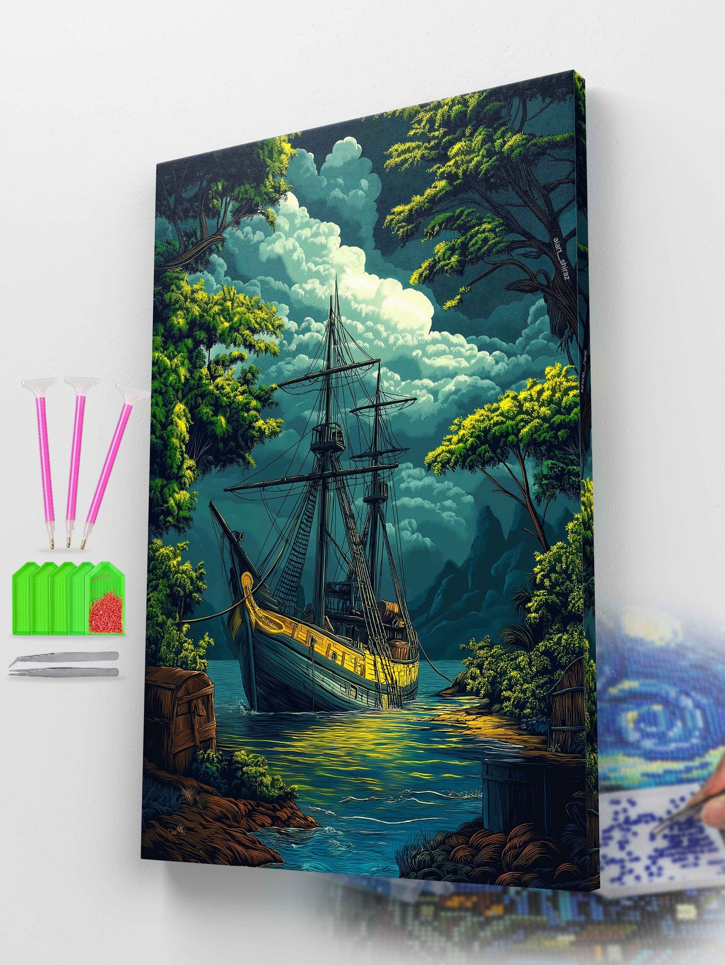 Whispers of the Tide Diamond Painting Kit