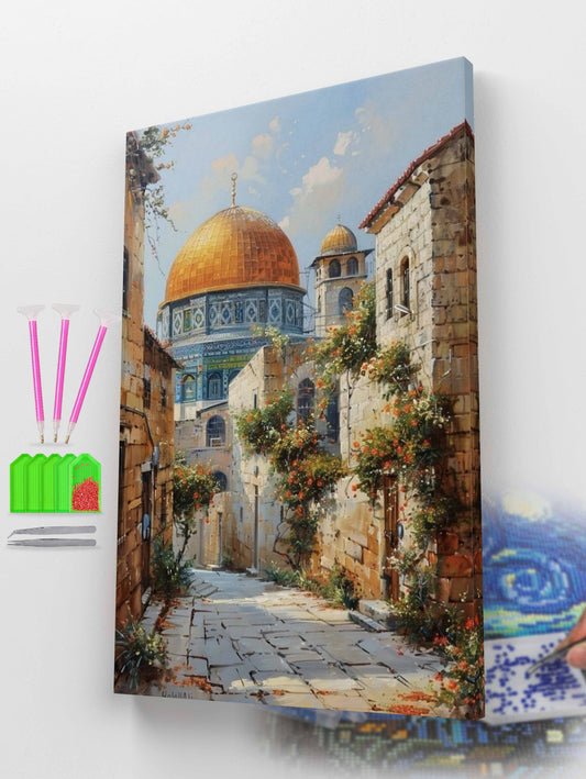 Sunlight Path to the Dome Diamond Painting Kit