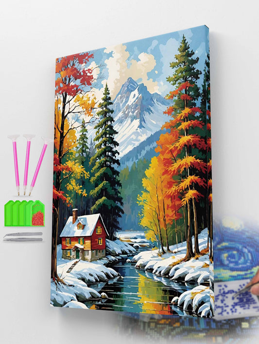 Autumn’s Last Embrace Diamond Painting Kit