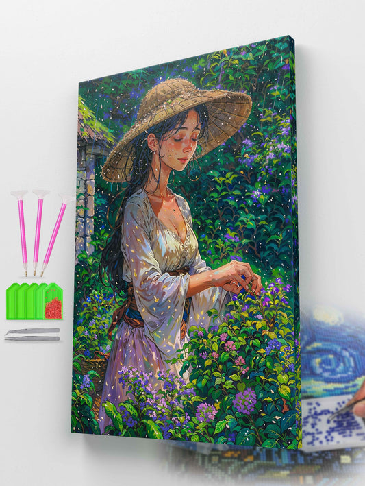 The Blooming Silence Diamond Painting Kit
