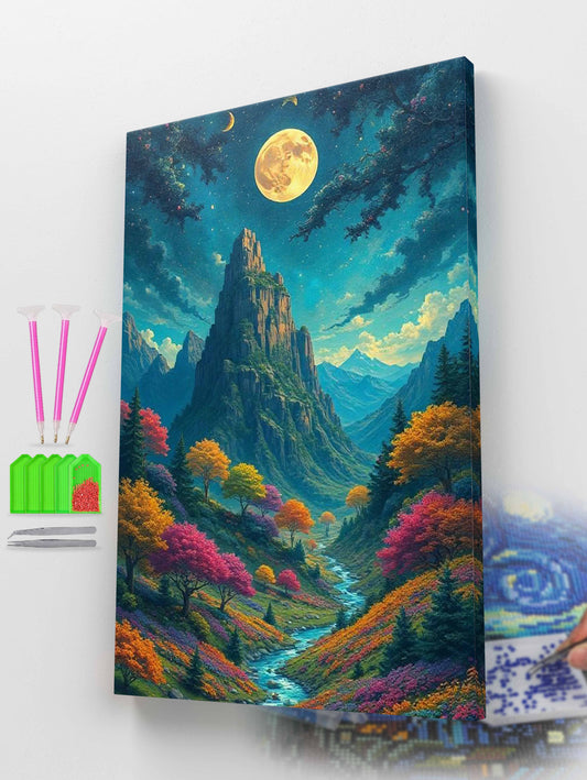 The Dreaming Mountain Diamond Painting Kit