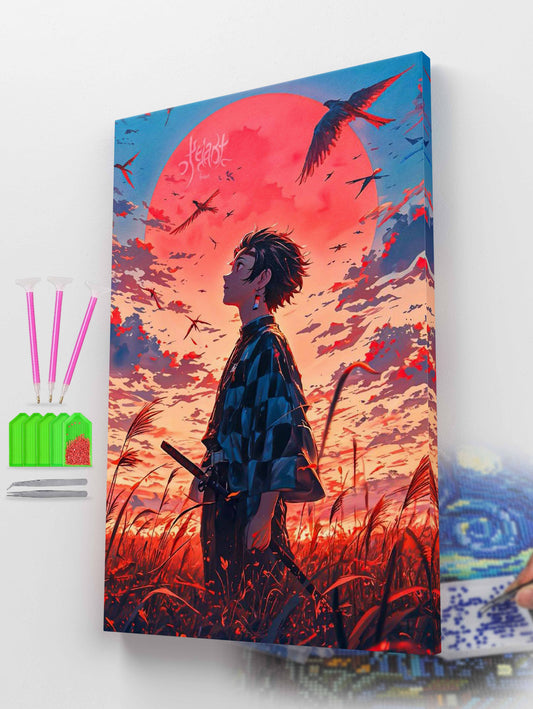 Echoes of the Sun Diamond Painting Kit