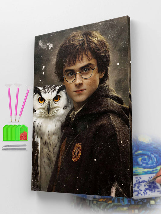 Snowbound Secrets Harry Potter kDiamond Painting Kit
