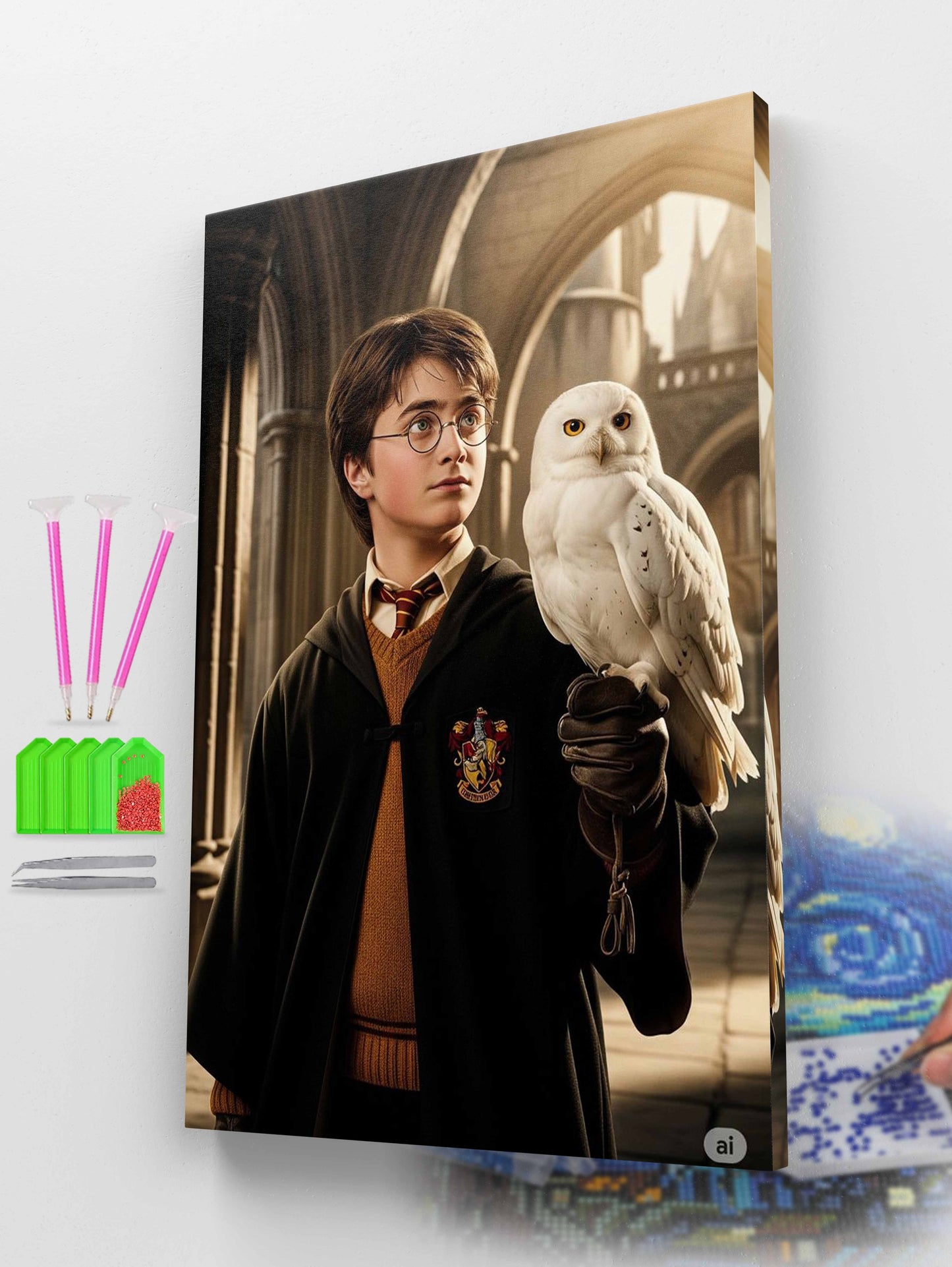 Wings of Wisdom Harry Potter Diamond Painting Kit