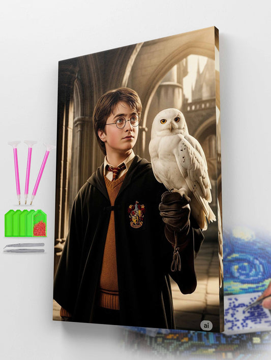 Wings of Wisdom Harry Potter Diamond Painting Kit
