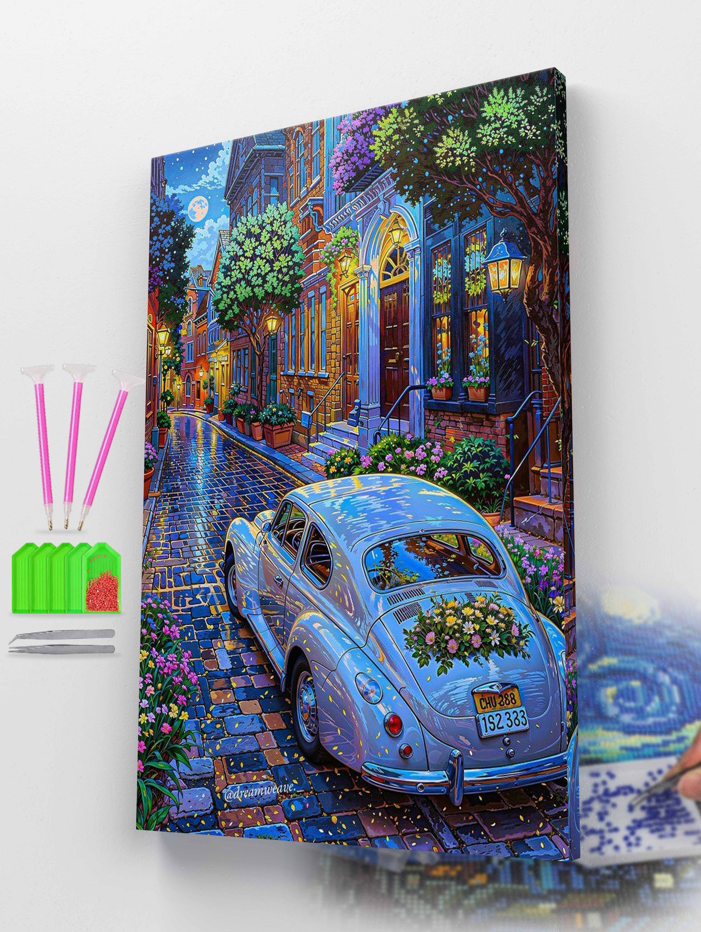 Whispers on Cobblestone Diamond Painting Kit