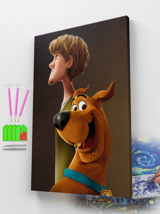 Back-to-Back Buddies Diamond Painting Kit