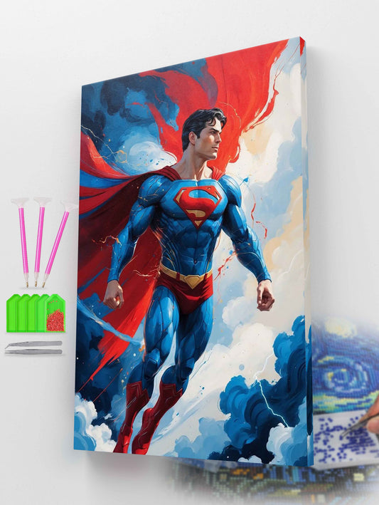 Super Man Strength Diamond Painting Kit
