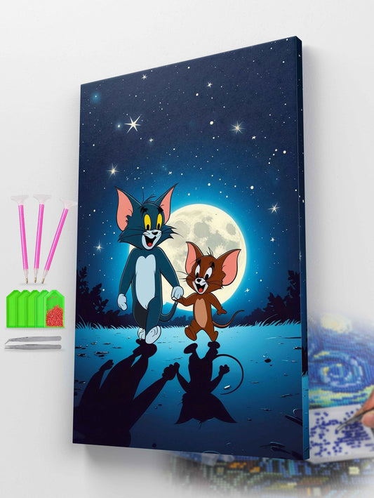 Tom and Jerry Diamond Painting Kit