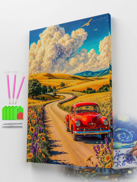 The Roaming Bloom Diamond Painting Kit
