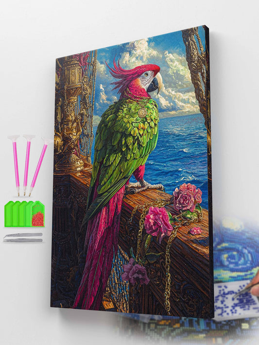 The Blooming Buccaneer Diamond Painting Kit