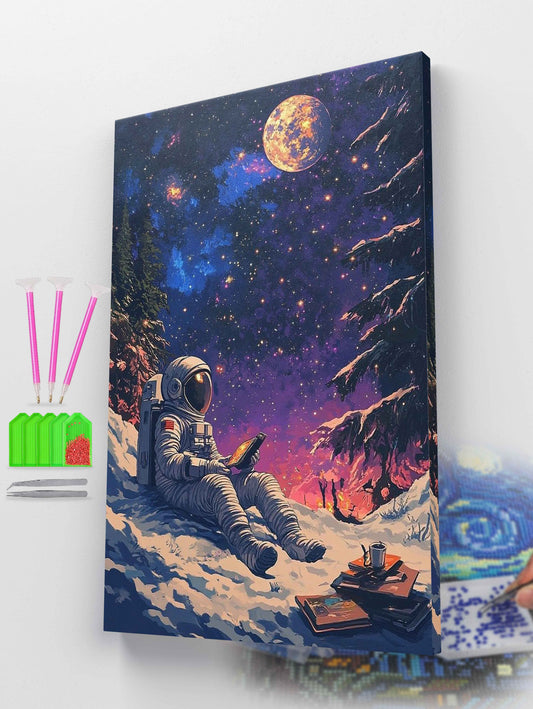 The Astronaut's Interlude Diamond Painting Kit
