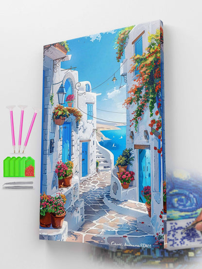 Whispers of the Aegean Diamond Painting Kit