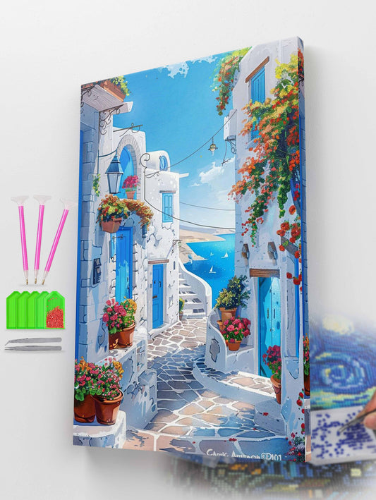 Whispers of the Aegean Diamond Painting Kit
