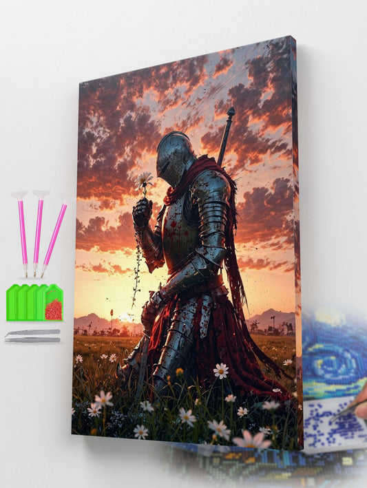The Gentle Warrior Diamond Painting Kit