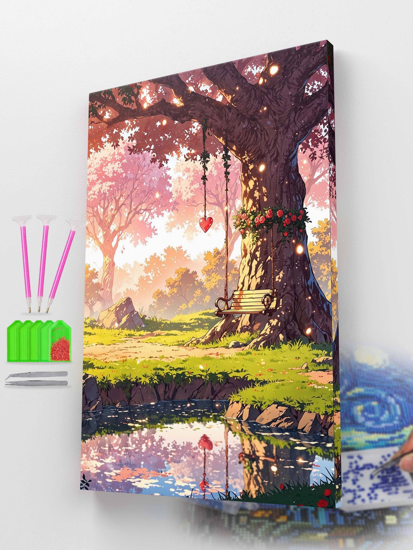 Twilight Blossoms Diamond Painting Kit