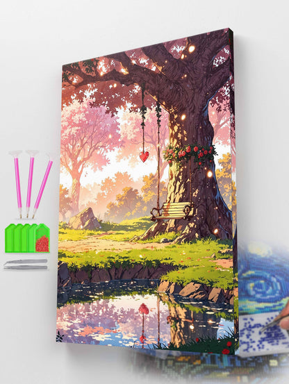 Twilight Blossoms Diamond Painting Kit