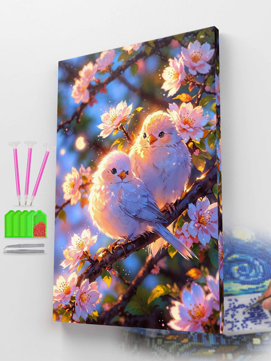 Soft Wings and Sakura Diamond Painting Kit