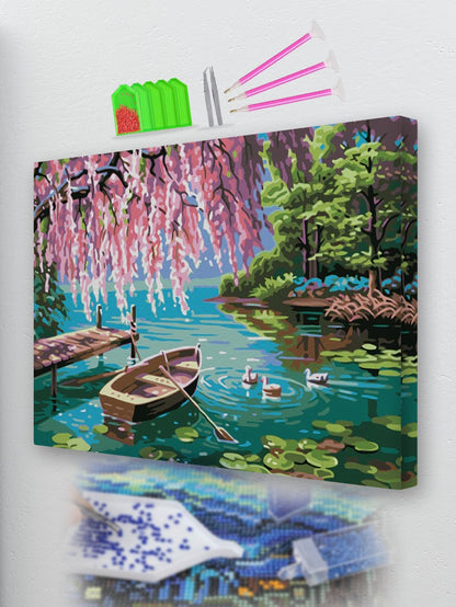 Serene lake Diamond Painting Kit