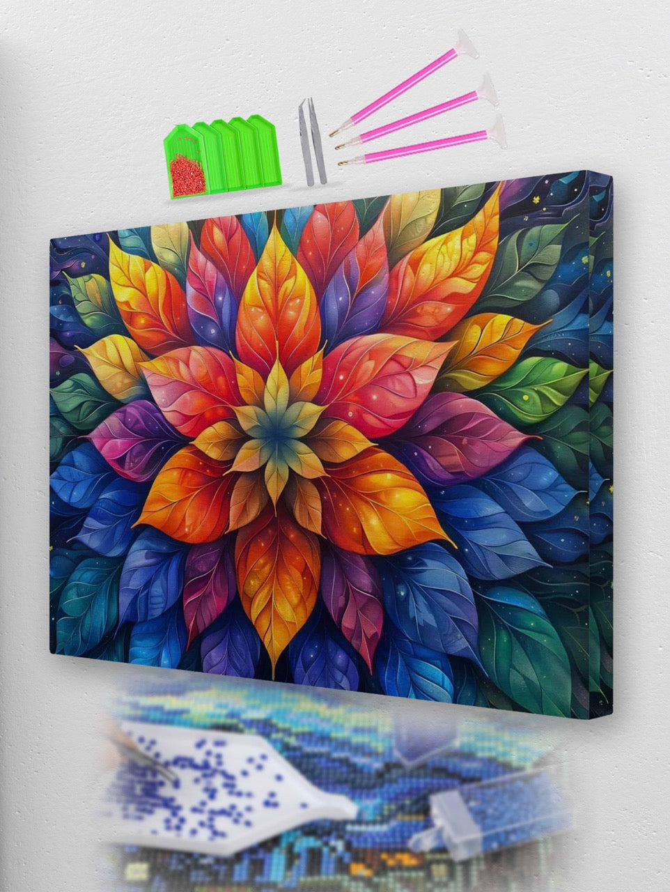 Celestial bloom Diamond Painting Kit