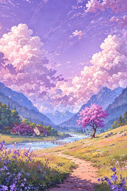 Whispering Meadows Diamond Painting Kit