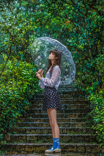 Rainy Day Serenity Diamond Painting Kit