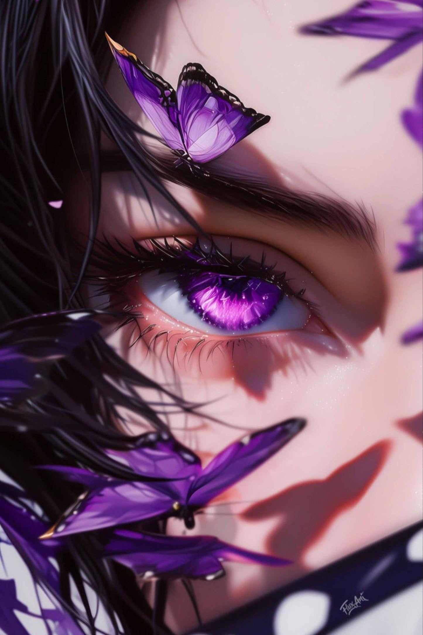Eyes of Amethyst Diamond Painting Kit