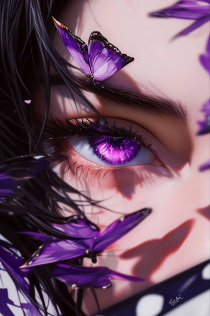 Eyes of Amethyst Diamond Painting Kit
