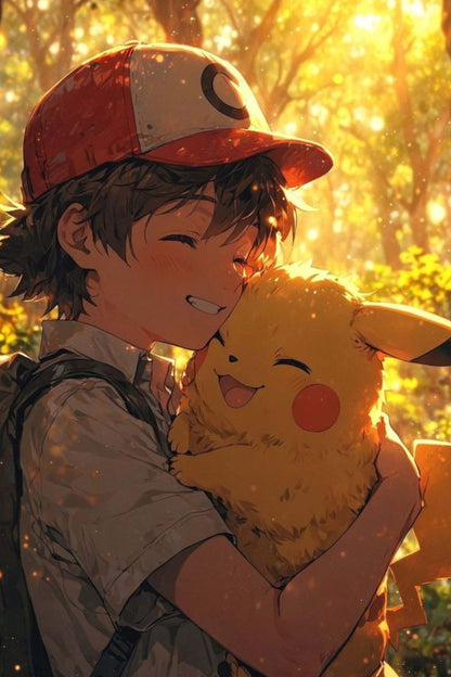 Forever My Pikachu Diamond Painting Kit