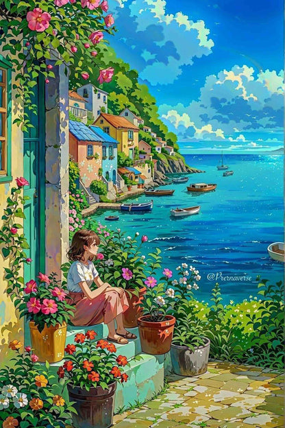 Seaside Serenade Diamond Painting Kit