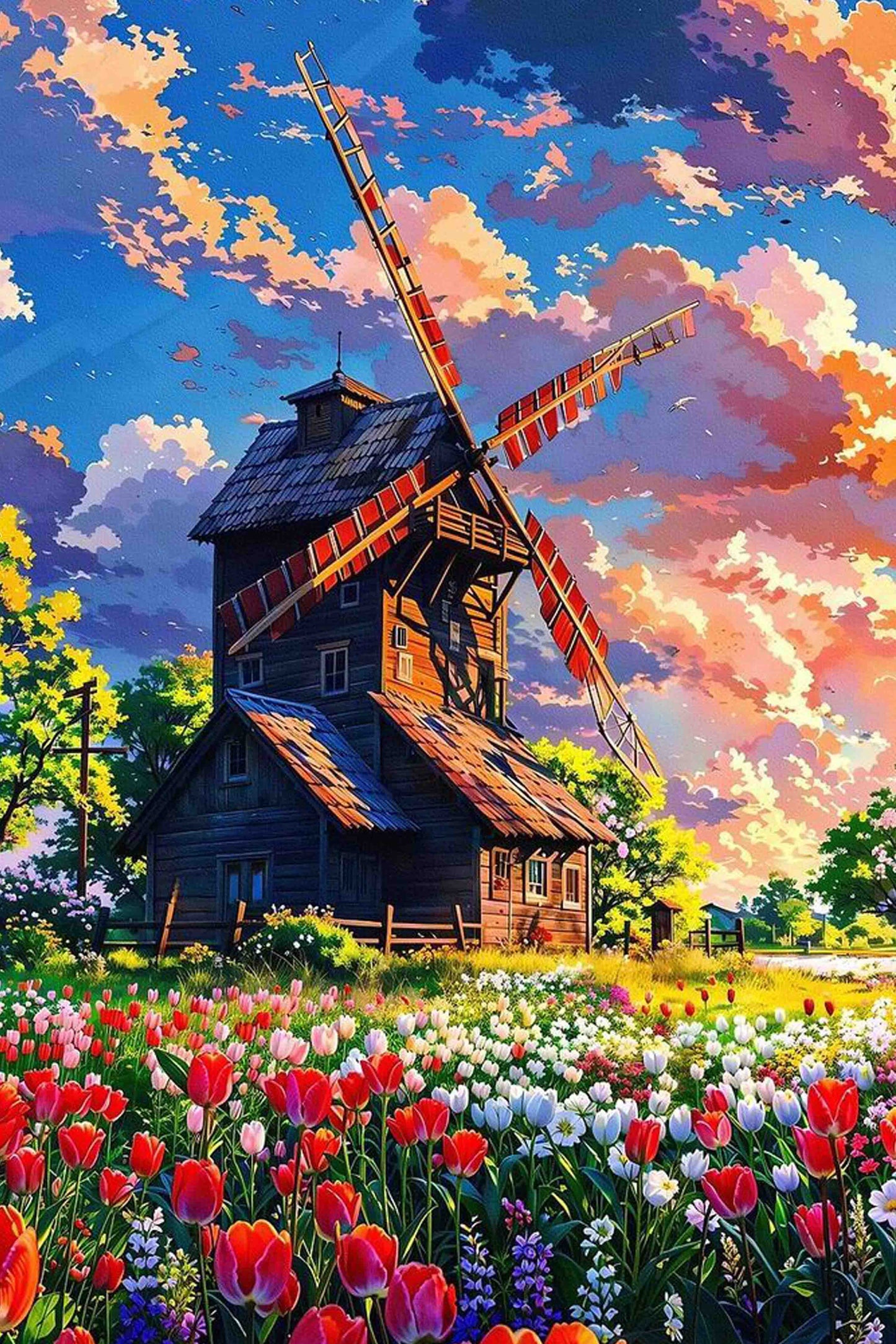 The Flowerkeeper's Watch Diamond Painting Kit