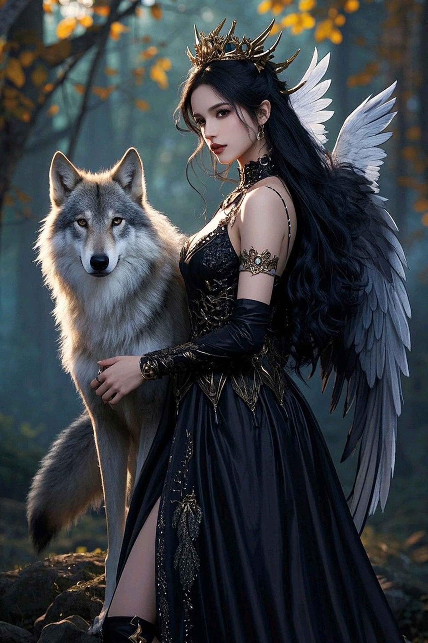 Mystic Forest Queen Diamond Painting Kit